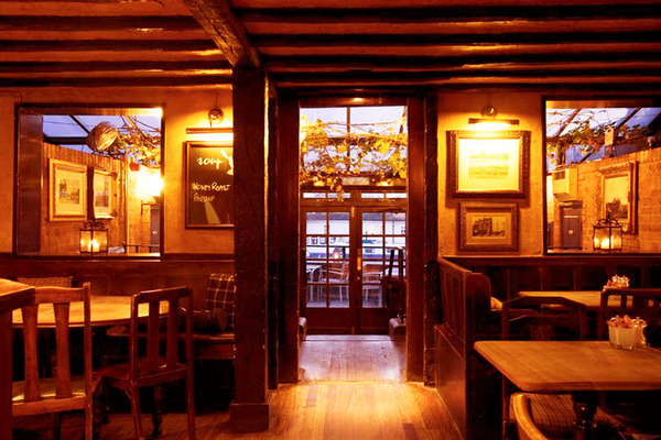 Cosy pub interior